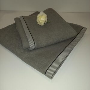 Peškir Frotir veliki sivi