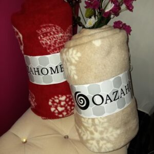 Dječija vunena deka crvena